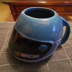 NASCAR Blue Helmet Mug